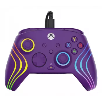 Comando Turtle Beach Afterglow Wave roxo USB PC Xbox Series X