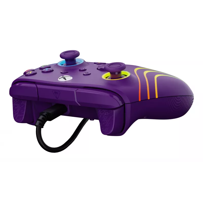 Comando Turtle Beach Afterglow Wave roxo USB PC Xbox Series X