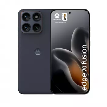 Smartphone Motorola edge 70 fusion — 6,78 polegadas AMOLED, Snapdragon 7s Gen 3, 8 GB RAM, 256 GB, 5200 mAh, Dual SIM, Android 16 (preto)