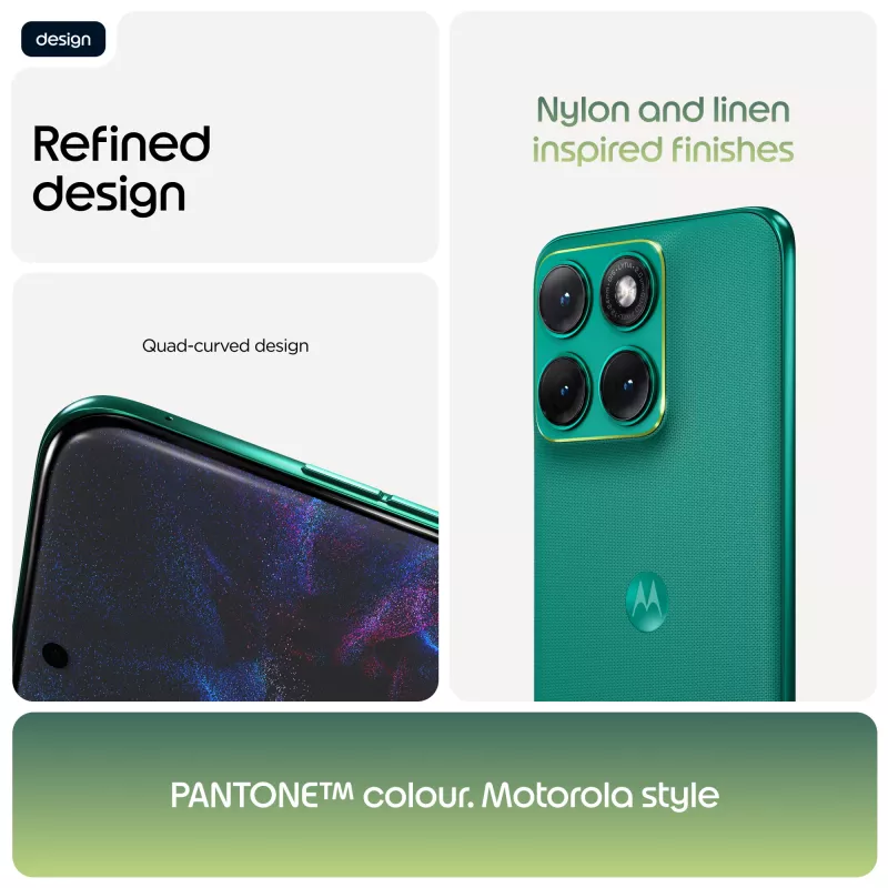 Motorola edge 70 fusion 17,2 cm (6,78 polegadas) Dual SIM Android 16.0 5G USB Type-C 8 GB 256 GB 5200 mAh verde