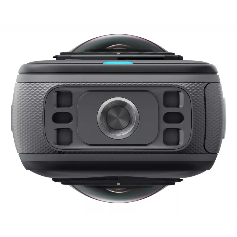 Câmara de ação Insta360 X5 – 72 MP, 8K Ultra HD (7680×3840), 120 fps, à prova de água 15 m, 2400 mAh