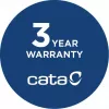 Exaustor encastrável CATA TFB-5160 BK preto 297,2 m³/h