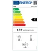 Frigorífico de livre instalação TEKA RSR 10138, 80 L capacidade total (68 L frigorífico, 12 L congelador), compressor inverter, branco