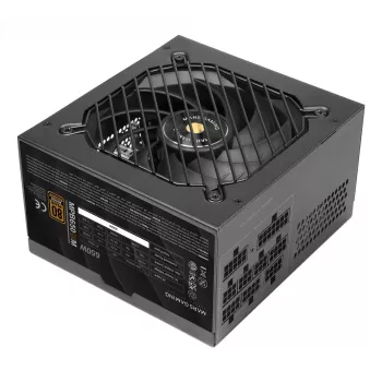 Fonte de alimentação Mars Gaming MPB650SIM 650 W 24-pin ATX ATX preto
