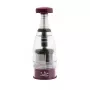 Picadora de alimentos manual JATA AC54 bordô transparente
