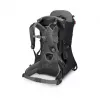 Mochila de transporte para criança Osprey Poco Tourist preto — mochila de transporte para criança leve, modelo 10005970/550/O/S