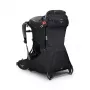 Mochila de transporte para criança Osprey Poco Tourist preto — mochila de transporte para criança leve, modelo 10005970/550/O/S