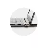 Cadeado para portátil Kensington combinação redefinível fino K60628WW