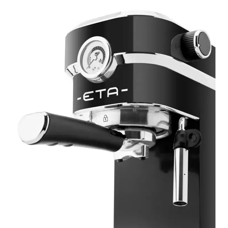 Máquina de café expresso ETA ETA618190020 — semiautomática, depósito de água 0,75 l, 1350 W, preta