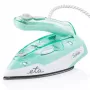 Ferro de engomar a vapor ETA Sophia ETA127190000 — base de cerâmica, 1100 W, depósito 80 ml, vapor vertical, cabo 1,9 m