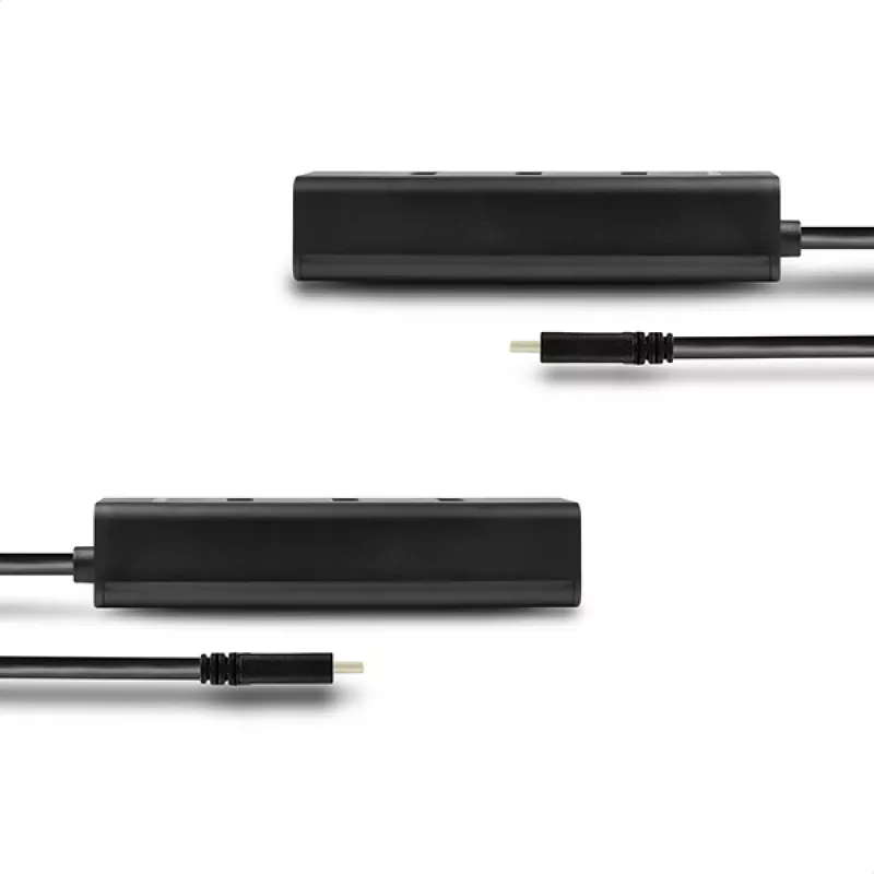 Hub de interfaces Axagon HUE-S2C USB 3.2 Gen 1 (3.1 Gen 1) Type-A 5000 Mbit/s preto