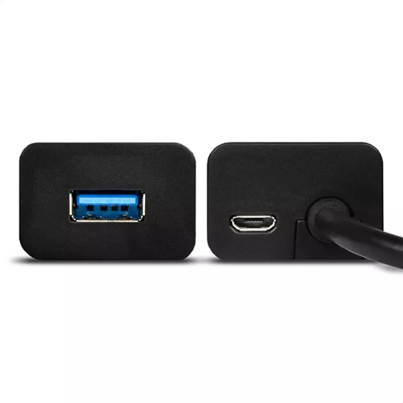 Hub de interfaces Axagon HUE-S2C USB 3.2 Gen 1 (3.1 Gen 1) Type-A 5000 Mbit/s preto