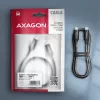 Cabo USB Axagon BUCM432-CM10AB USB4 Gen 3x2 1 m USB C preto