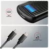 AXAGON EEM2-SC caixa externa USB-C 10 Gbit/s em metal sem parafusos para SSD M.2 NVMe, uma ranhura, cinzento