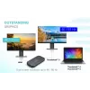 i-tec Thunderbolt 3/USB-C estação de acoplamento Dual-4K + cabo USB-C para DisplayPort (1,5 m) + fonte de alimentação 60 W