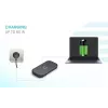 i-tec Thunderbolt 3/USB-C estação de acoplamento Dual-4K + cabo USB-C para DisplayPort (1,5 m) + fonte de alimentação 60 W