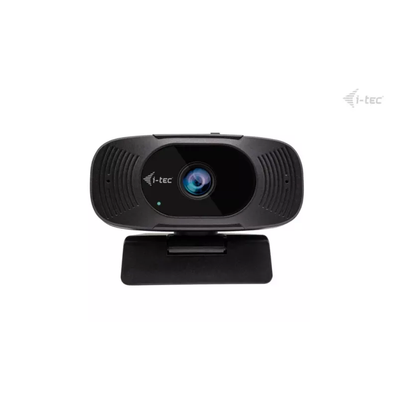 Webcam i-tec SOLOMON 300 4K, USB, 3840×2160, 8,29 MP, suporte de fixação, preto