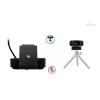 Webcam i-tec SOLOMON 300 4K, USB, 3840×2160, 8,29 MP, suporte de fixação, preto