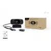 Webcam i-tec SOLOMON 300 4K, USB, 3840×2160, 8,29 MP, suporte de fixação, preto