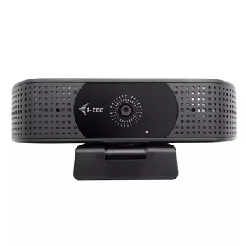 Webcam ITEC i-tec SOLOMON 500 4K PDAF — 4K Ultra HD, 3840×2160, USB, suporte de fixação, preto
