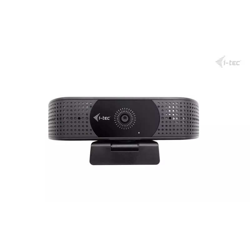 Webcam ITEC i-tec SOLOMON 500 4K PDAF — 4K Ultra HD, 3840×2160, USB, suporte de fixação, preto