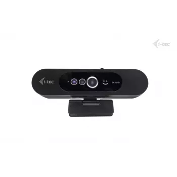 i-tec SOLOMON WH200 2K Webcam Windows Hello, 4 MP, 2560 x 1440 píxeis, 2K Ultra HD, 60 fps, 1920x1080@30fps, 1280x720@30fps, 2560x1440@30fps, Auto