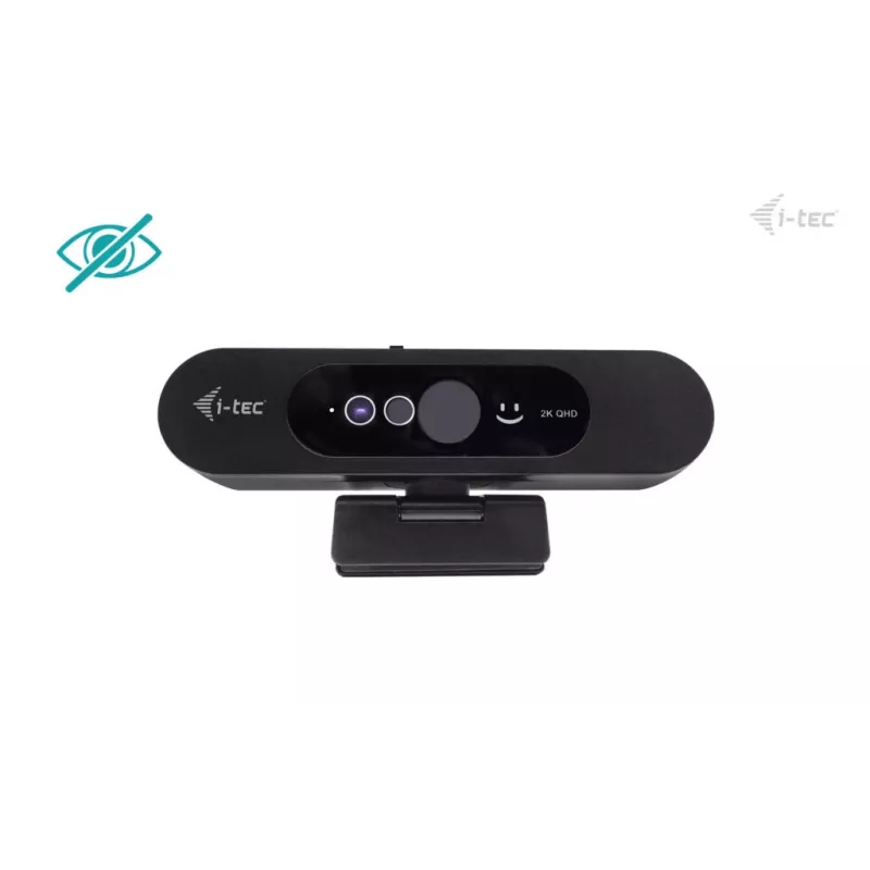 i-tec SOLOMON WH200 2K Webcam Windows Hello, 4 MP, 2560 x 1440 píxeis, 2K Ultra HD, 60 fps, 1920x1080@30fps, 1280x720@30fps, 2560x1440@30fps, Auto