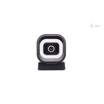 Webcam ITEC i-tec SOLOMON 700 STREAM 4K com 3840x2160@60fps, 8,29 MP, USB-C, rosca de tripé de 1/4 polegadas