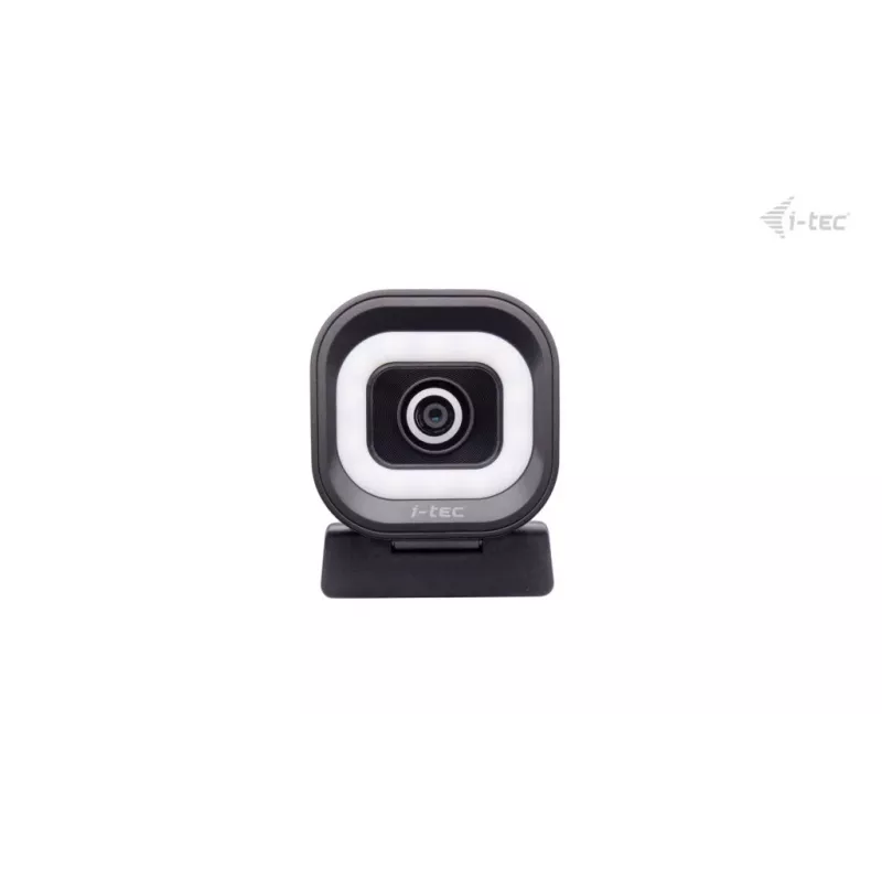 Webcam ITEC i-tec SOLOMON 700 STREAM 4K com 3840x2160@60fps, 8,29 MP, USB-C, rosca de tripé de 1/4 polegadas