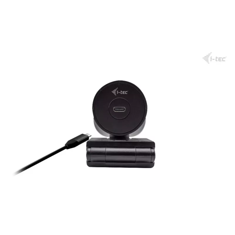Webcam ITEC i-tec SOLOMON 700 STREAM 4K com 3840x2160@60fps, 8,29 MP, USB-C, rosca de tripé de 1/4 polegadas