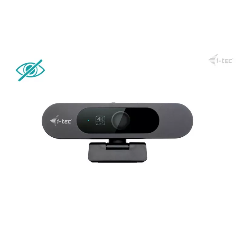 Webcam ITEC SOLOMON PRO 900 4K, 3840×2160, 8,29 MP, USB, suporte de fixação, preto
