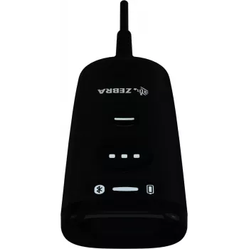 Leitor de códigos de barras portátil Zebra CS60 — scanner 1D/2D, sensor LED, Bluetooth/USB, IP65, 100 m de alcance