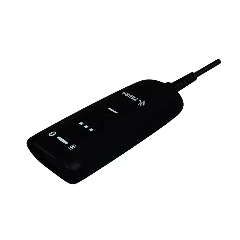 Leitor de códigos de barras portátil Zebra CS60 — scanner 1D/2D, sensor LED, Bluetooth/USB, IP65, 100 m de alcance