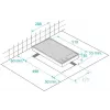Beko HDMC 32400 TX placa vitrocerâmica de encastrar, 2 zonas, controlo tátil