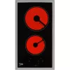 Beko HDMC 32400 TX placa vitrocerâmica de encastrar, 2 zonas, controlo tátil