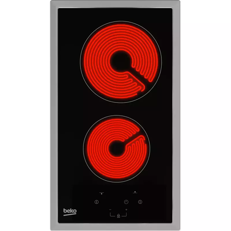 Beko HDMC 32400 TX placa vitrocerâmica de encastrar, 2 zonas, controlo tátil