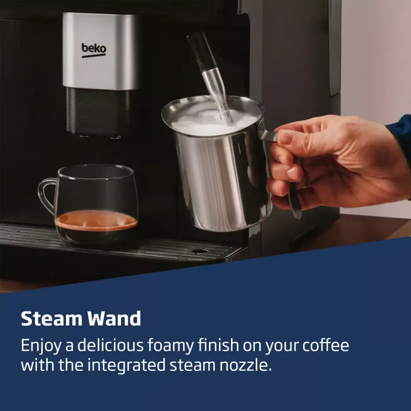 Beko CEG7302B CaffeExperto máquina de café automática com lança de vapor