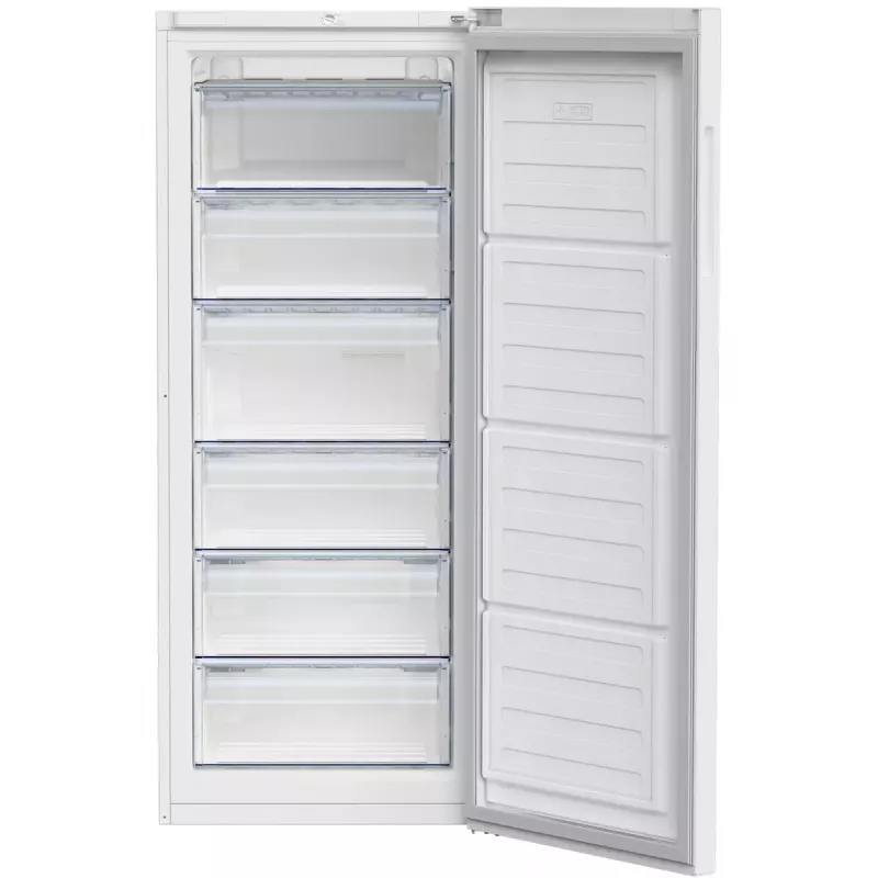 Congelador Beko RFSA240M41WN — 215 L, branco, Fast Freeze, porta reversível