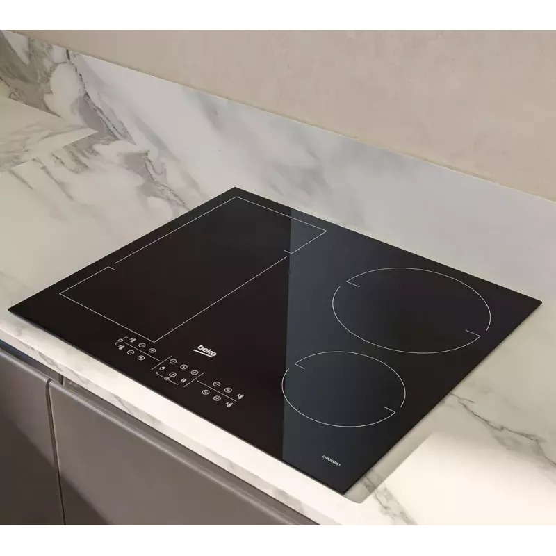 Beko HII64401QT preto de encastrar 60 cm placa de indução 4 zona(s)