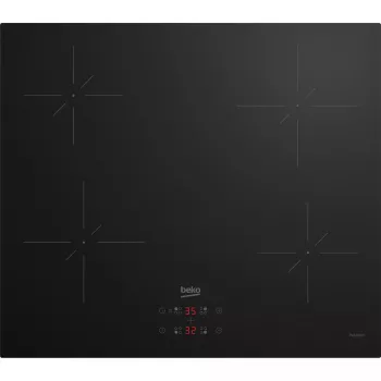 Beko HII64401QT preto de encastrar 60 cm placa de indução 4 zona(s)