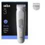 Máquina de barbear corporal BRAUN Series 3 BG3530 — cinzento, bateria NiMH, 80 min. de autonomia, 42×156 mm