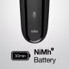 Braun Series 3 300BT máquina de barbear de lâmina sem fios para uso húmido e seco com aparador