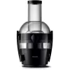 Extrator de sumo lento Philips Viva Collection HR1856, 800 W, preto, ecrã LED, recipiente de sumo
