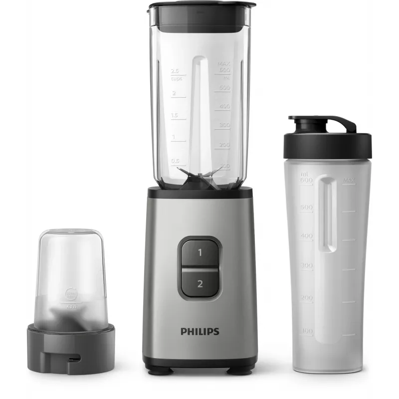 Batedeira Philips Daily Collection HR2604/80 1 L batedeira de mesa 350 W preta, aço inoxidável