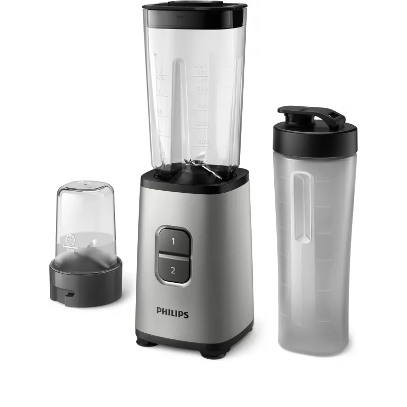 Batedeira Philips Daily Collection HR2604/80 1 L batedeira de mesa 350 W preta, aço inoxidável