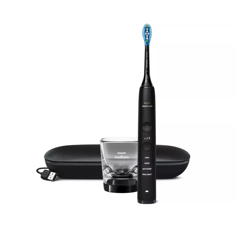 Escova de dentes recarregável Philips Sonicare DiamondClean DiamondClean 9000 HX9911