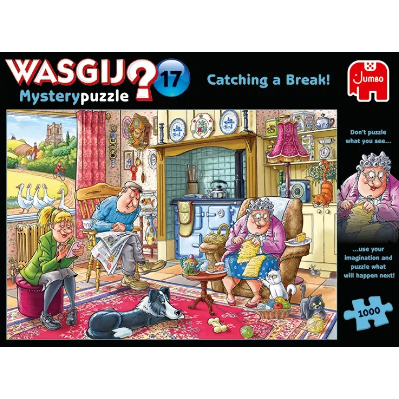 Puzzle Wasgij Mystery 17 1000 peças Jumbo Comics