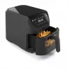 Fritadeira de ar quente Princess 182476 Single 8 l, 2000 W, controlo por toque, preto, mín. 80 °C