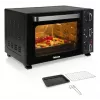Forno de mesa compacto Tristar OV-3627 — 27 L, 1500 W, preto, botões rotativos