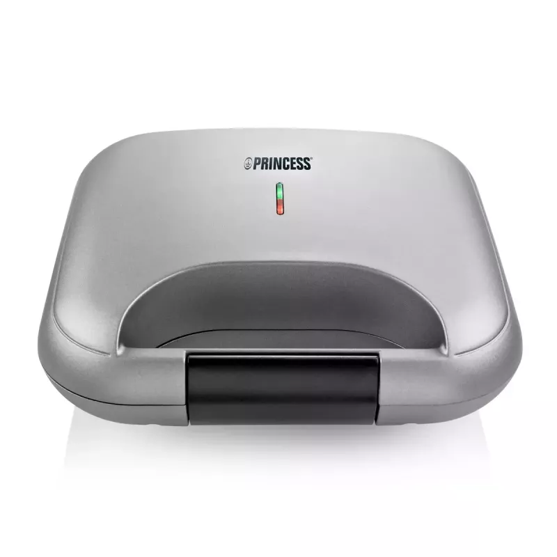 Máquina de sandes Princess 01.127003.01.001 750 W preto prateado